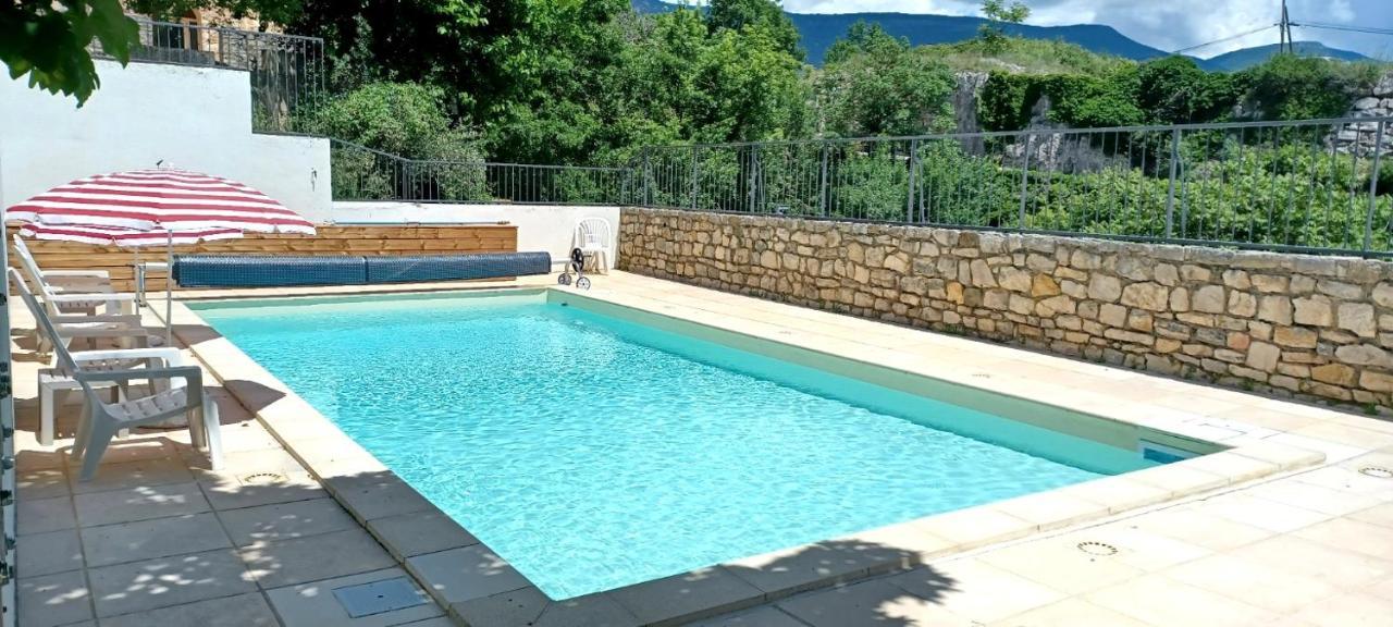 Gite Confortable Village Medieval Sainte-Jalle Baronnies Provencales Extérieur photo